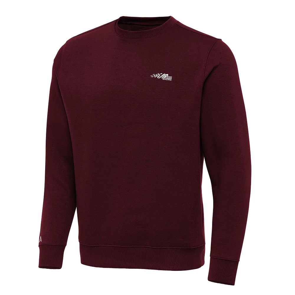 Men's Antigua Maroon Joe Gibbs Racing Victory Pullover Sweatshirt