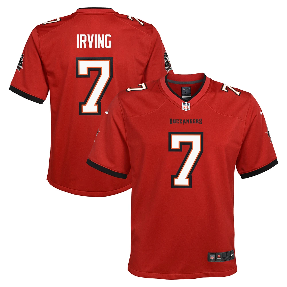 Youth Nike Bucky Irving Red Tampa Bay Buccaneers Game Jersey
