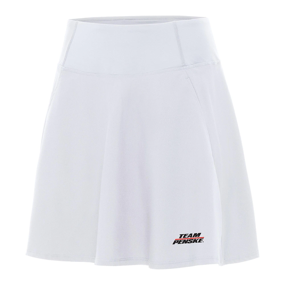 Women's Antigua White Team Penske Chip Skort