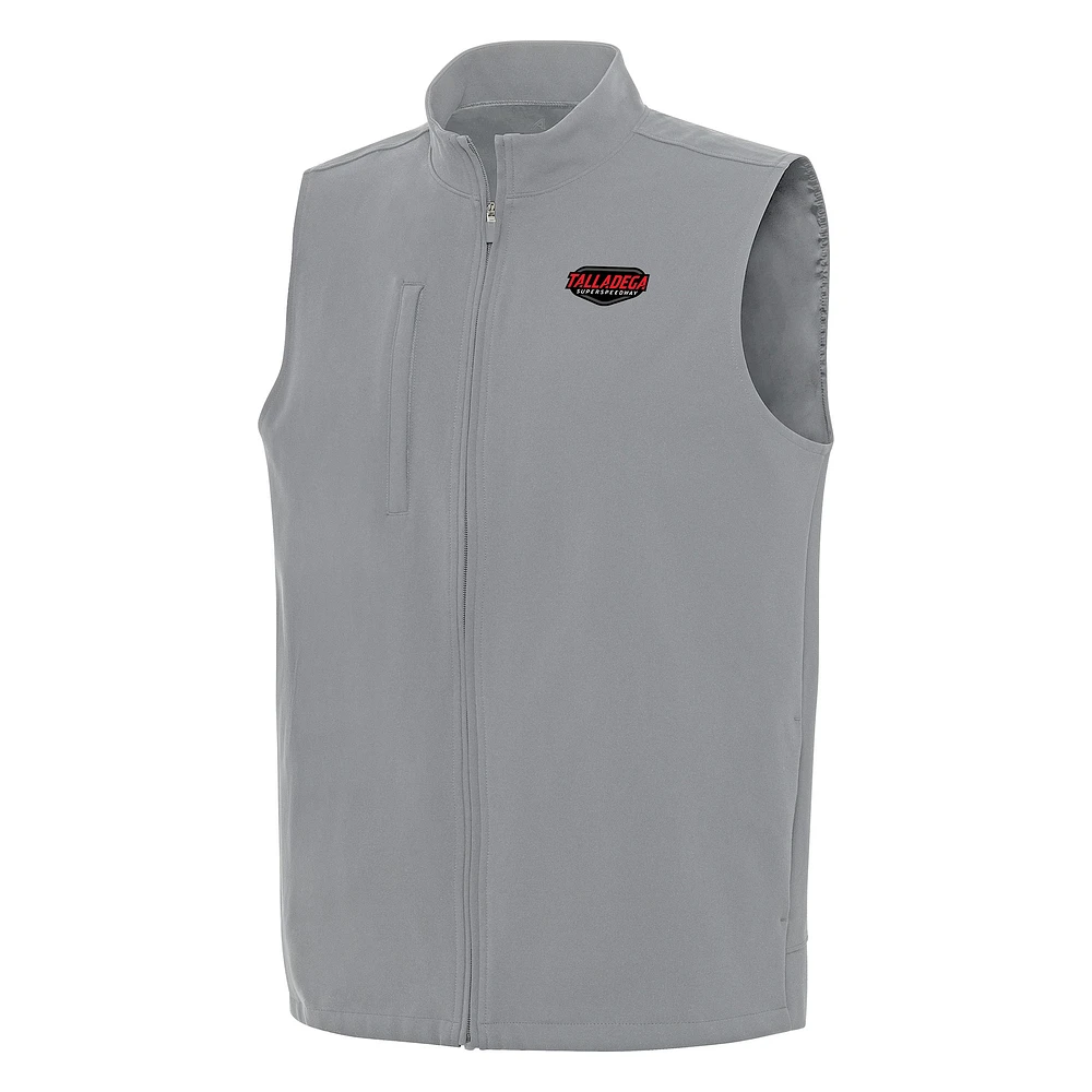 Men's Antigua Talladega Superspeedway Regard Full-Zip Vest