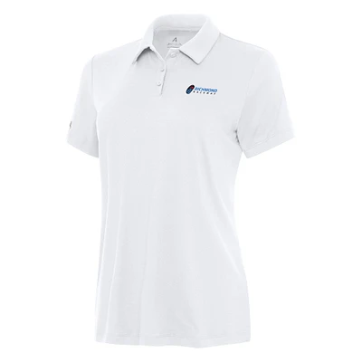 Women's Antigua White Richmond Raceway Reprocess Polo