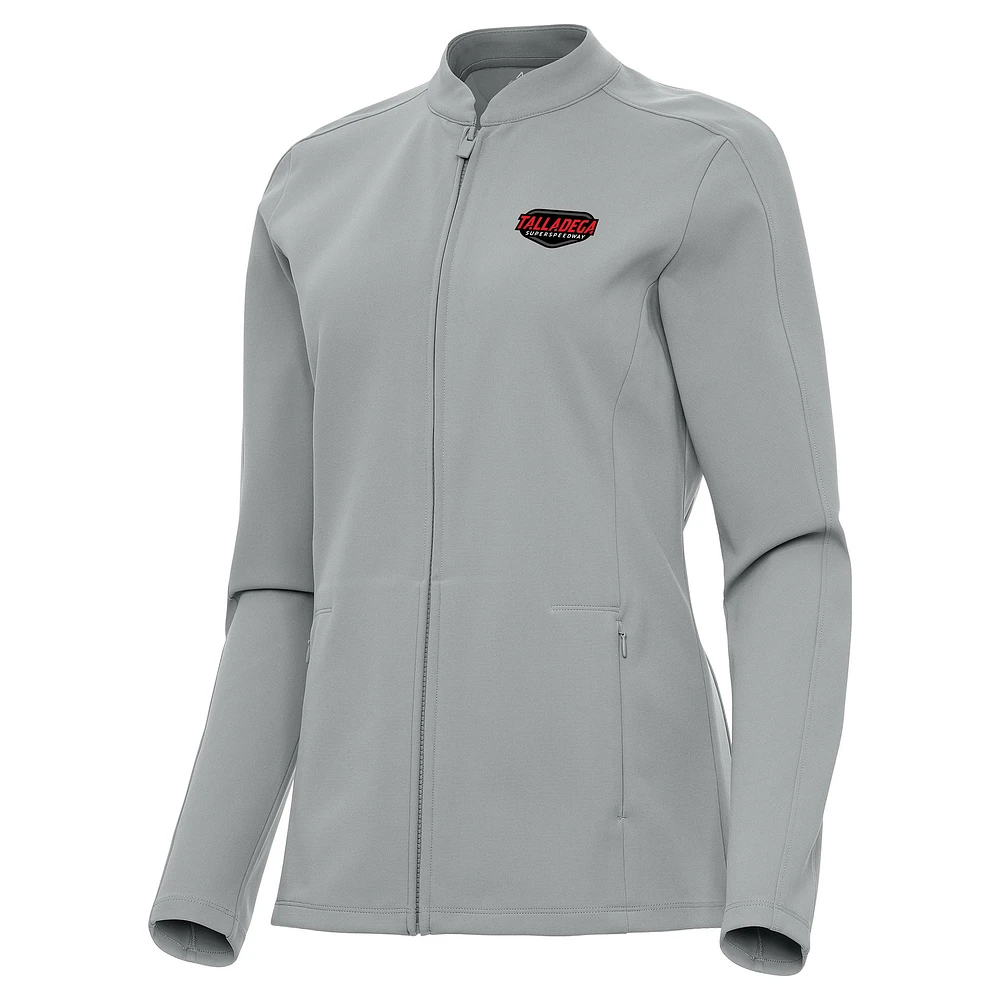 Women's Antigua Talladega Superspeedway Regard Full-Zip Jacket