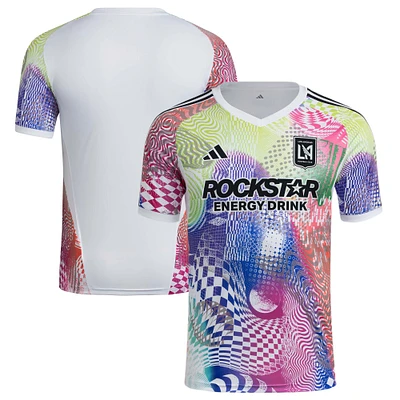 Men's adidas White LAFC Pride Pre-Match Top