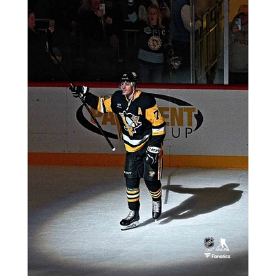Evgeni Malkin Pittsburgh Penguins Unsigned 500th NHL Goal Celebration Photograph