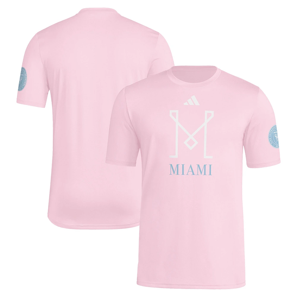 Men's adidas Pink Inter Miami CF 2025 Archive Collection T-Shirt