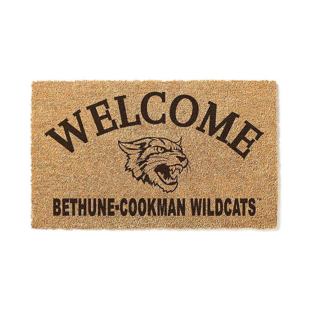 Bethune-Cookman Wildcats 18" x 34" Welcome Coir Doomat