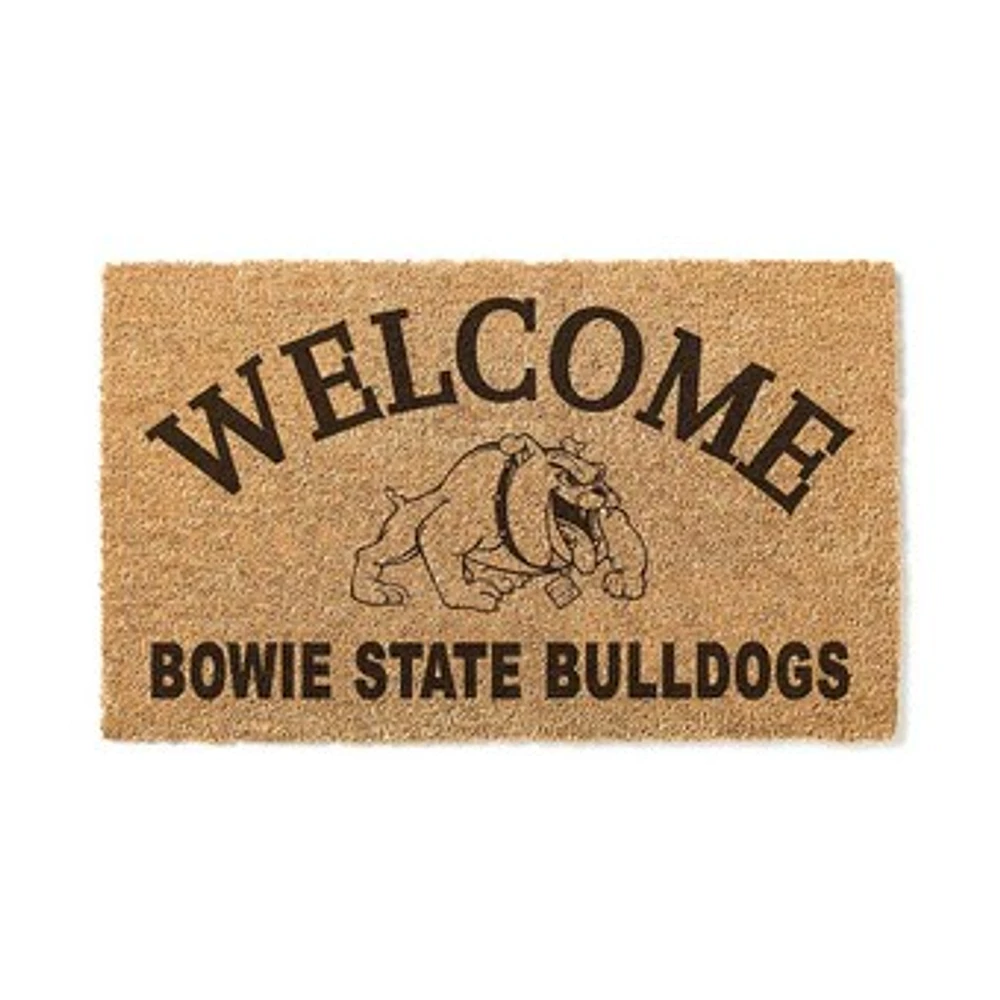 Bowie State Bulldogs 18" x 34" Welcome Coir Doomat