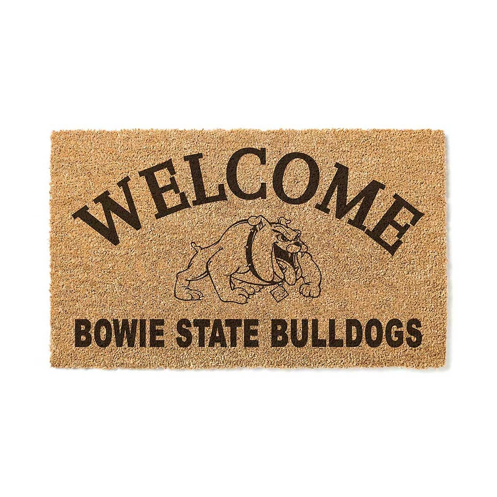 Bowie State Bulldogs 18" x 34" Welcome Coir Doomat