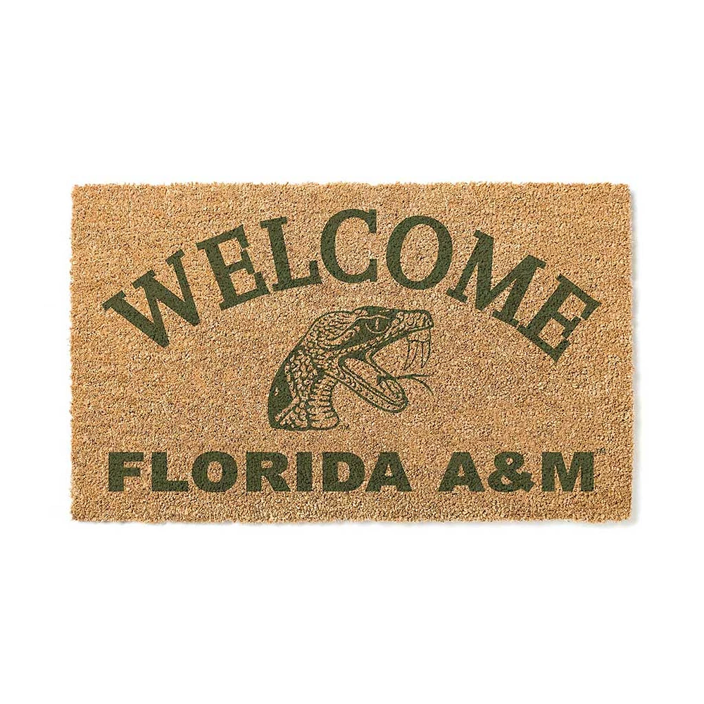 Florida A&M Rattlers 18" x 34" Welcome Coir Doomat