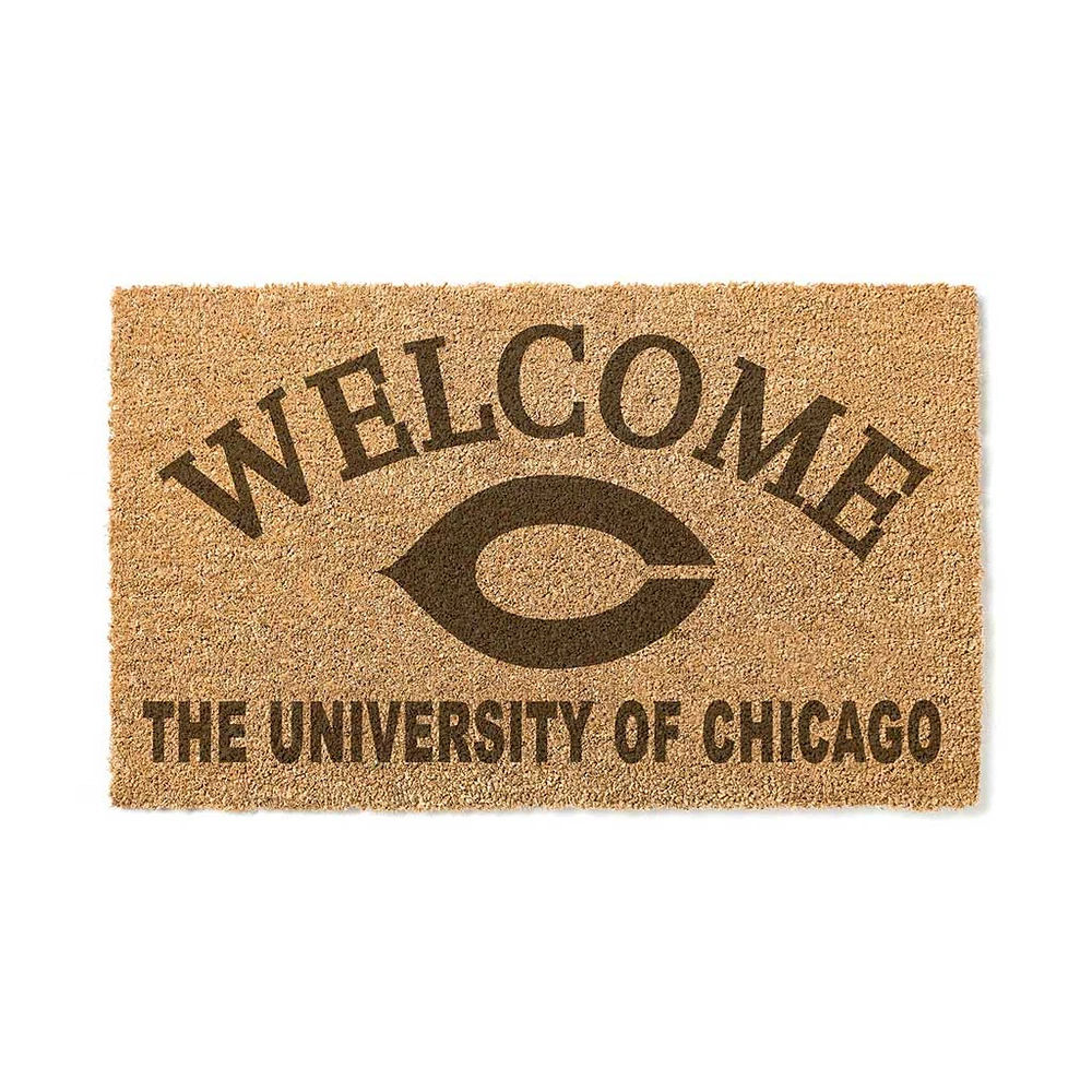 UChicago Maroons 18" x 34" Welcome Coir Doomat