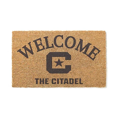 Citadel Bulldogs 18" x 34" Welcome Coir Doomat