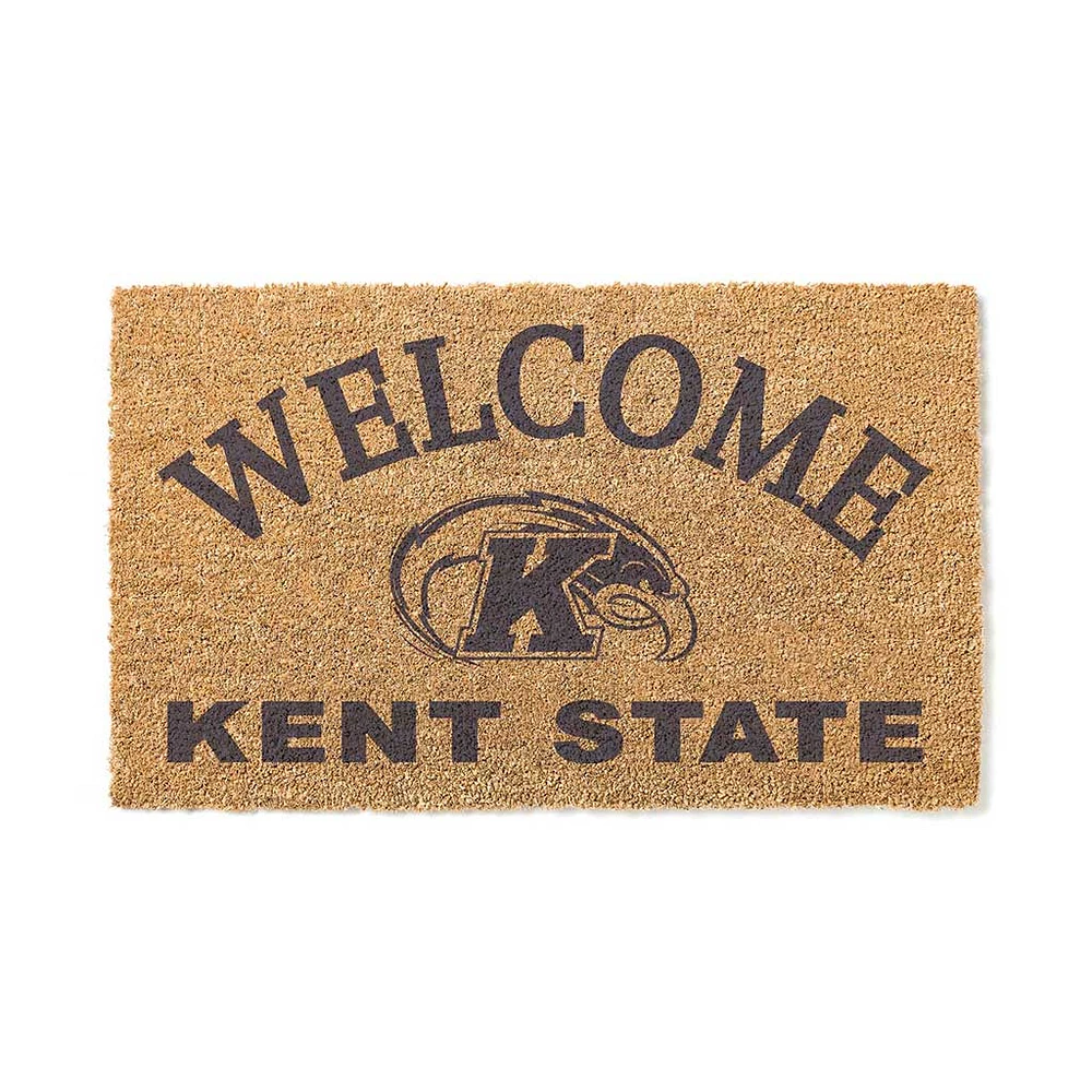 Kent State Golden Flashes 18" x 34" Welcome Coir Doomat
