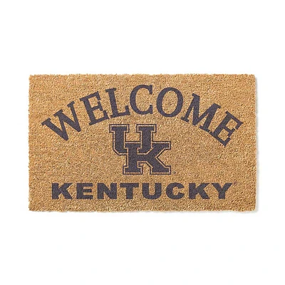 Kentucky Wildcats 18" x 34" Welcome Coir Doomat