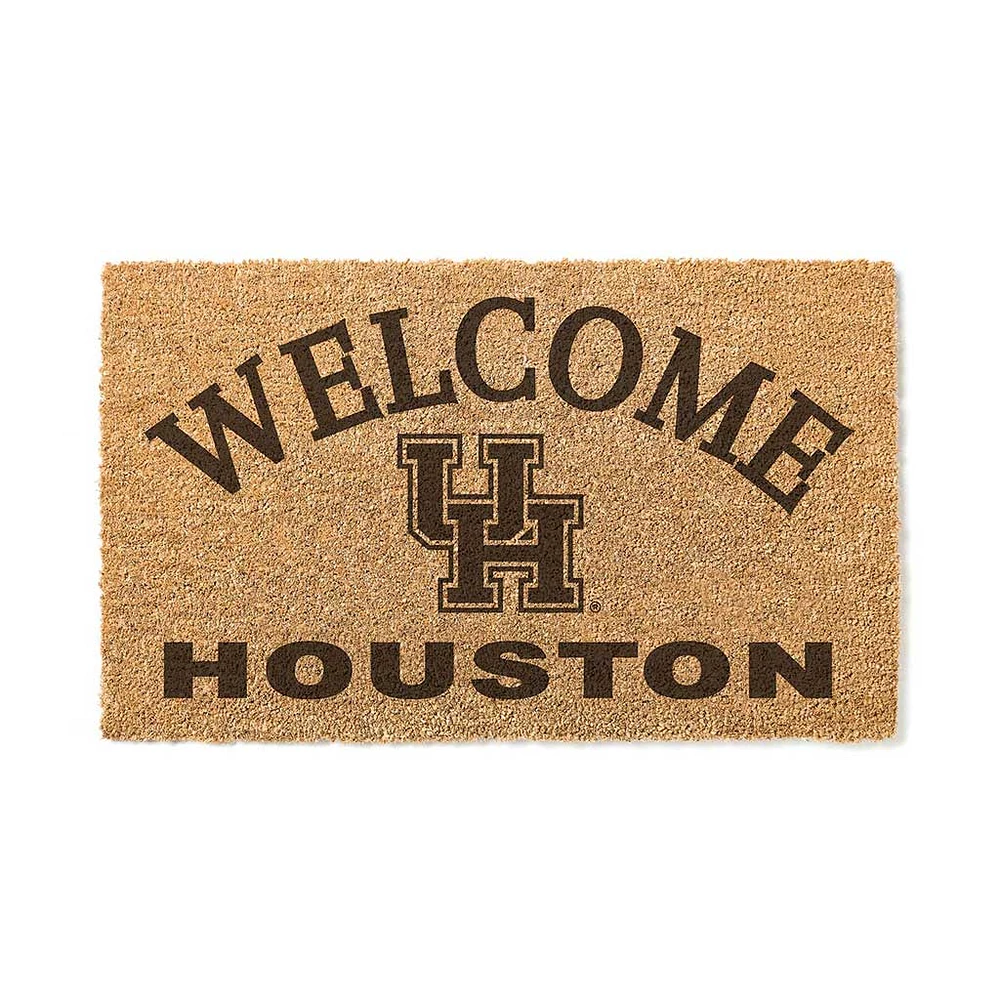 Houston Cougars 18" x 34" Welcome Coir Doomat