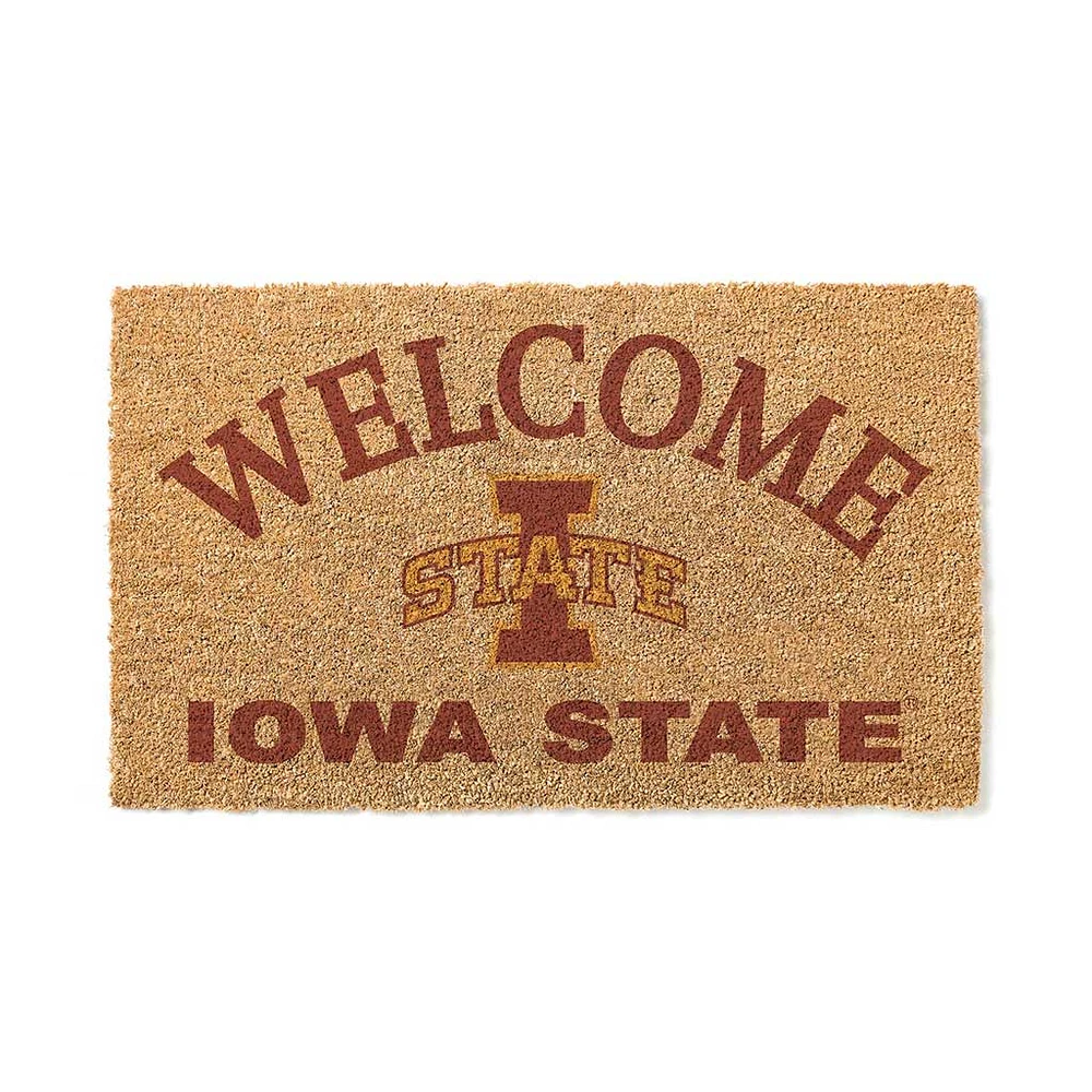Iowa State Cyclones 18" x 34" Welcome Coir Doomat