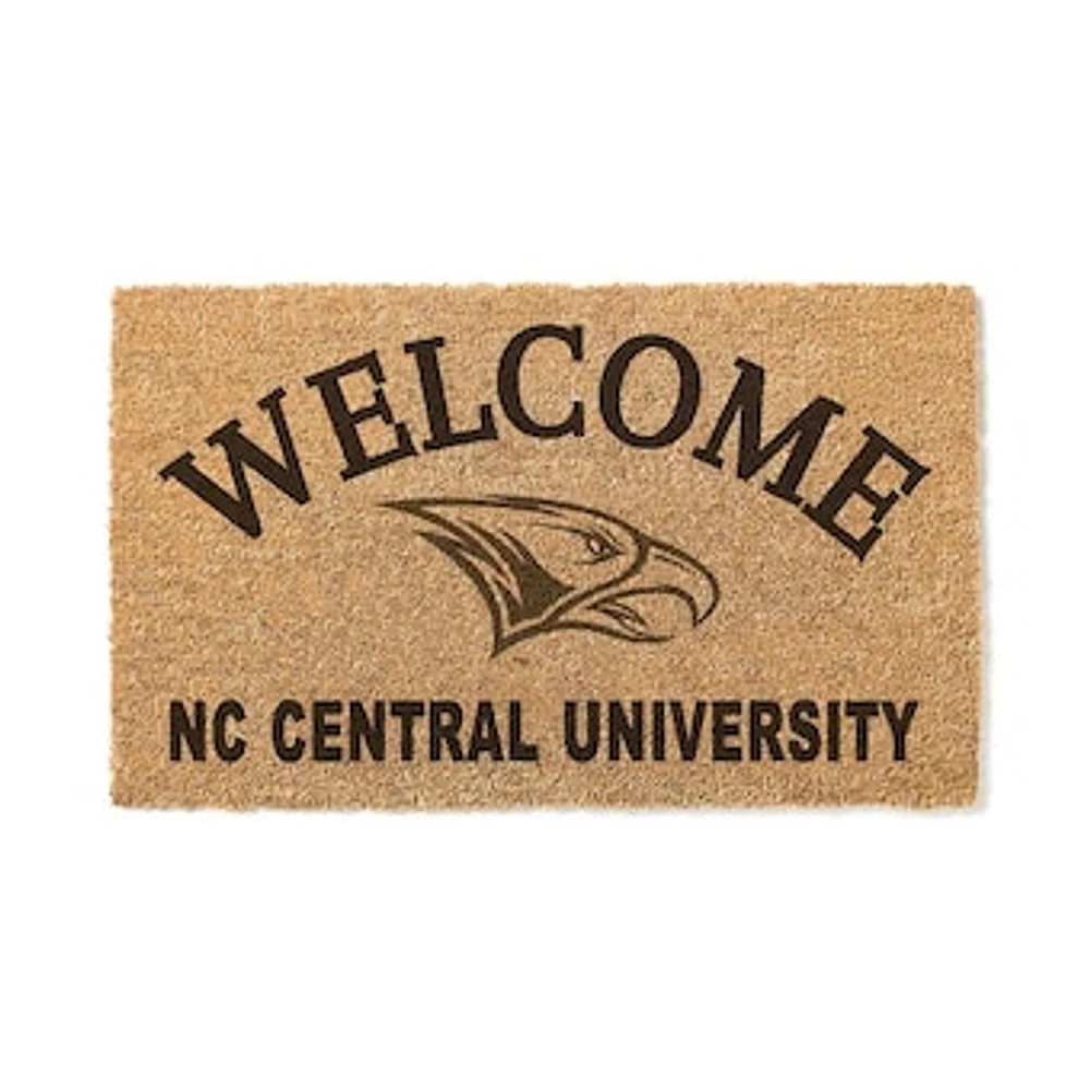 North Carolina Central Eagles 18" x 34" Welcome Coir Doomat