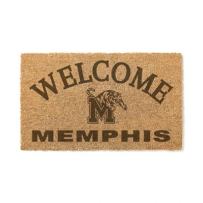 Memphis Tigers 18" x 34" Welcome Coir Doomat