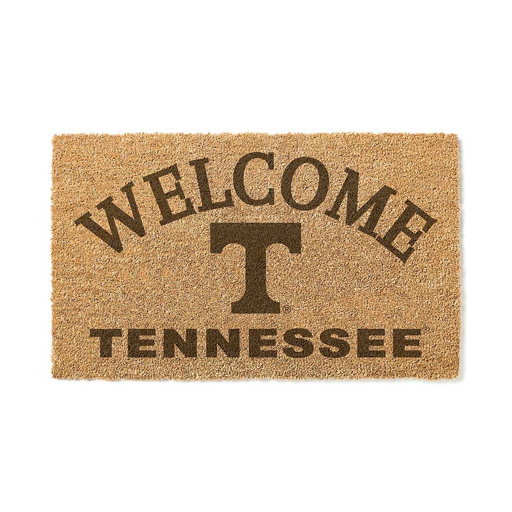 Tennessee Volunteers 18" x 34" Welcome Coir Doomat