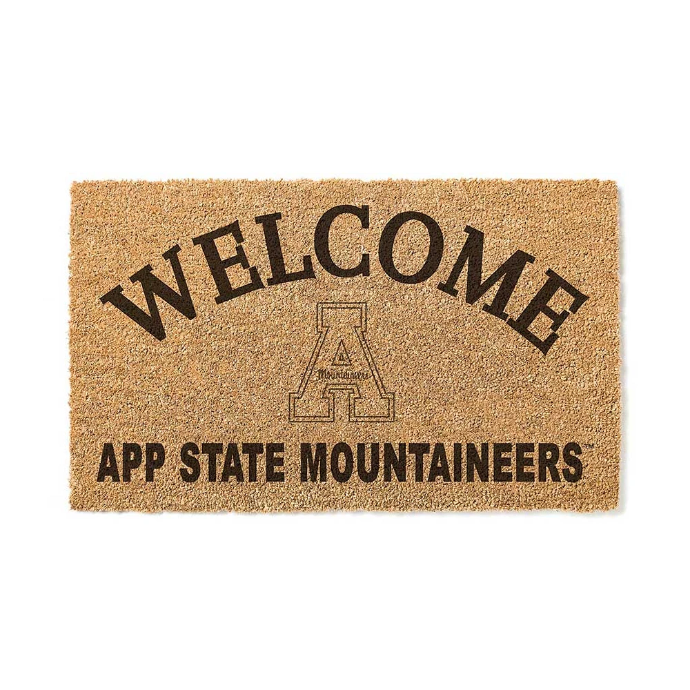 Appalachian State Mountaineers 18" x 34" Welcome Coir Doomat
