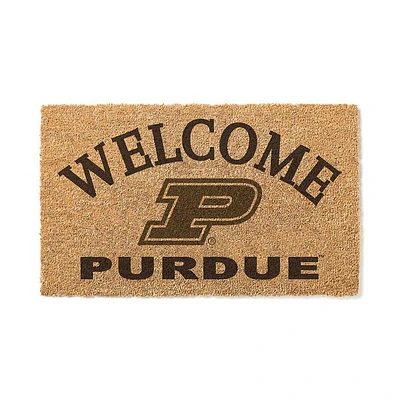 Purdue Boilermakers 18" x 34" Welcome Coir Doomat
