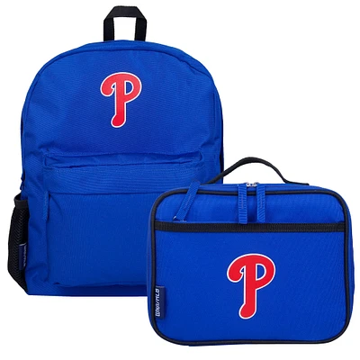 Wildkin Philadelphia Phillies Lunch Box & Backpack 2-Piece Set