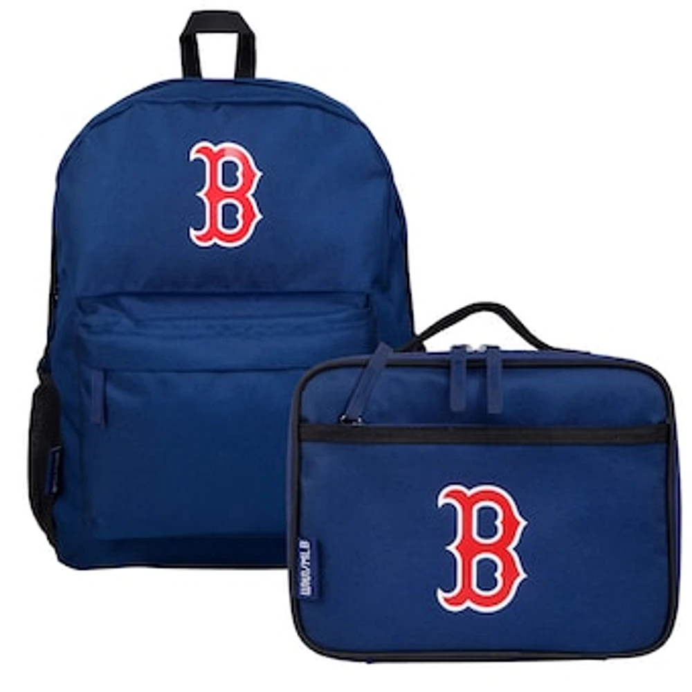 Wildkin Boston Red Sox Lunch Box & Backpack 2-Piece Set
