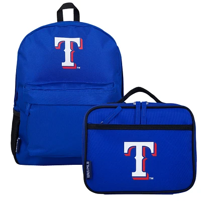 Wildkin Texas Rangers Lunch Box & Backpack 2-Piece Set