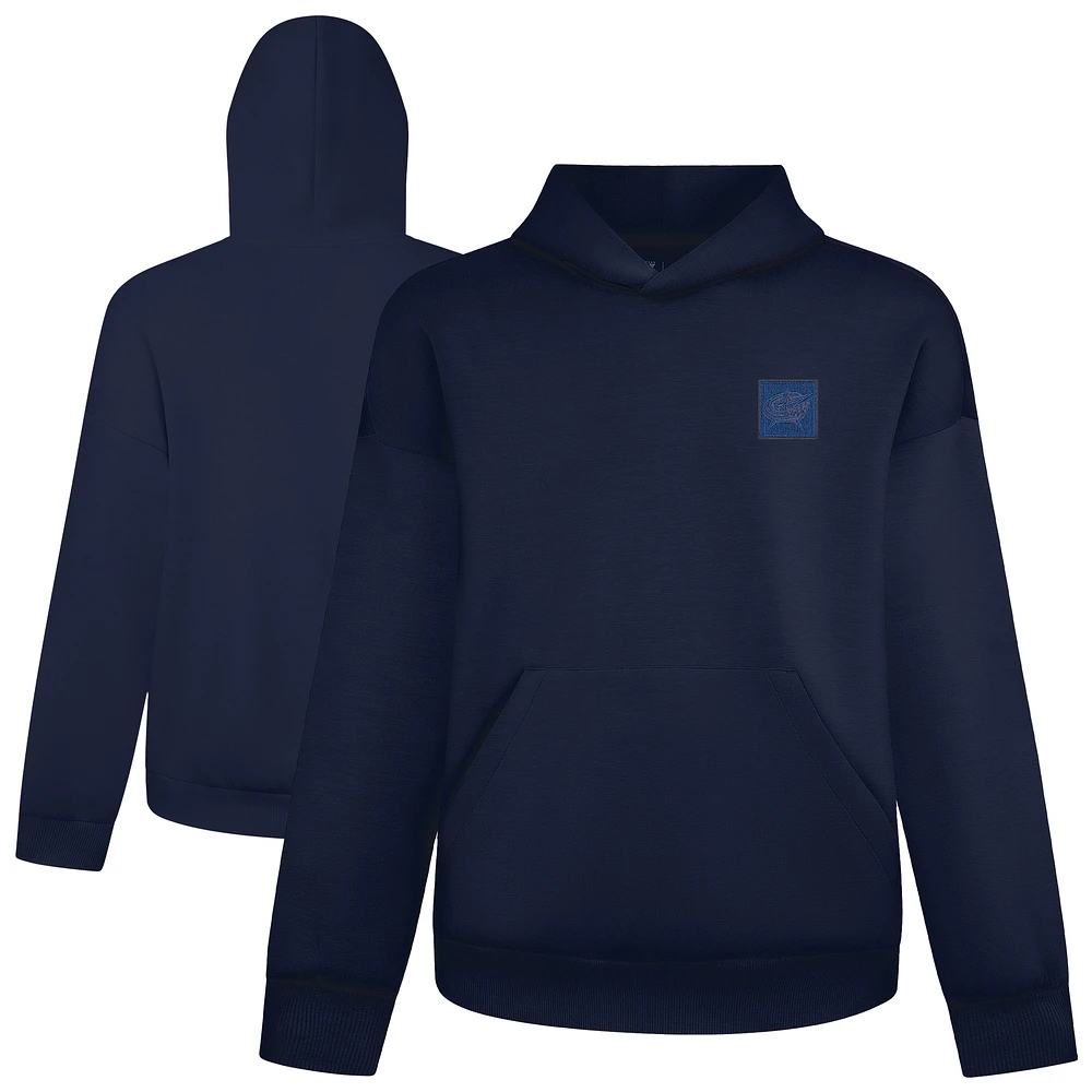 Men's Levelwear Navy Columbus Blue Jackets Signature Pullover Hoodie