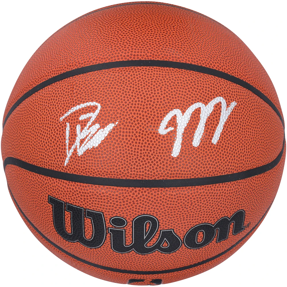 Desmond Bane & Jaren Jackson Jr. Memphis Grizzlies Autographed Wilson Authentic Series Indoor/Outdoor Basketball