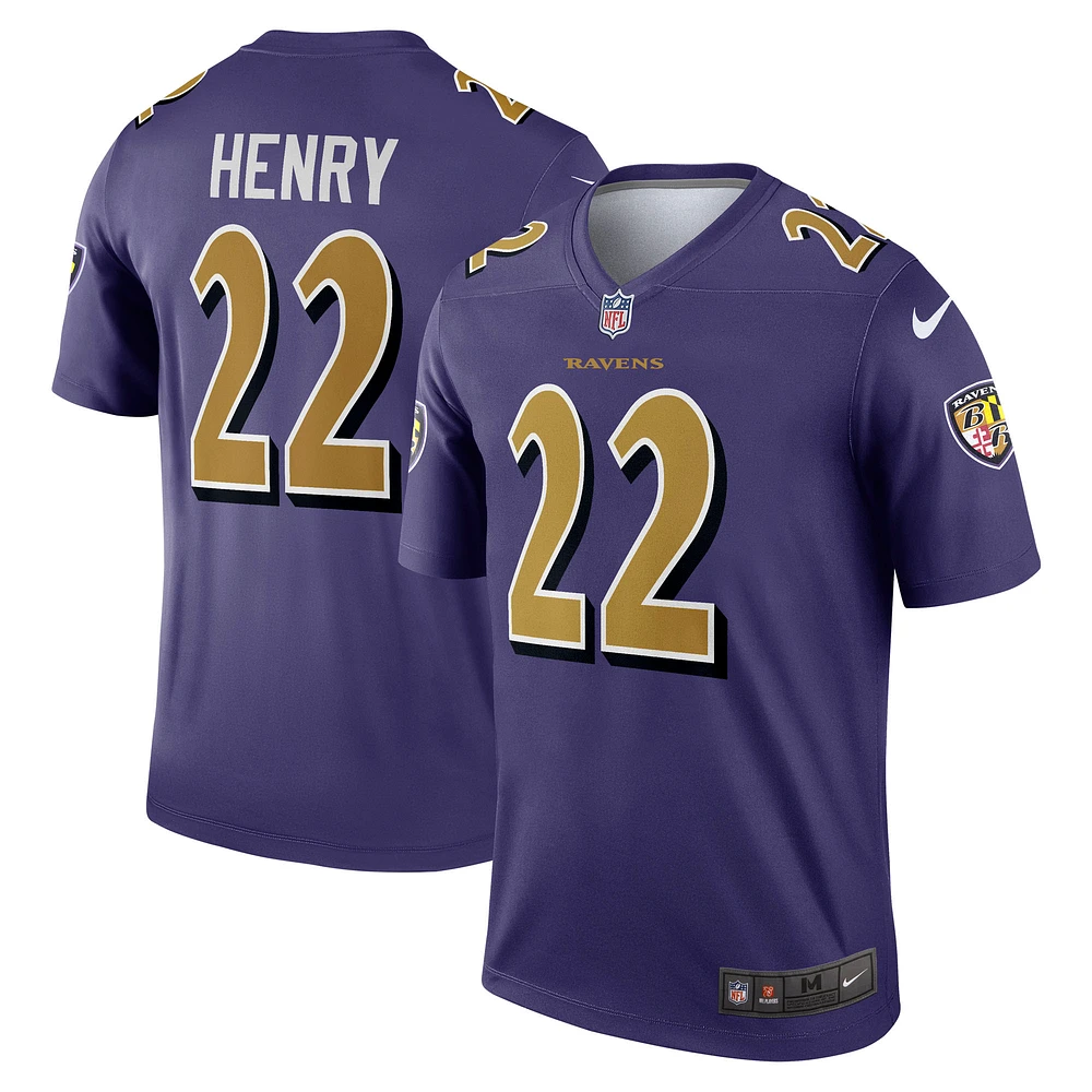 Men's Nike Derrick Henry Baltimore Ravens Legend Player Performance Top