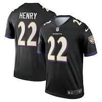 Men's Nike Derrick Henry Black Baltimore Ravens Legend Player Performance Top