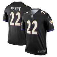 Men's Nike Derrick Henry Black Baltimore Ravens Legend Player Performance Top