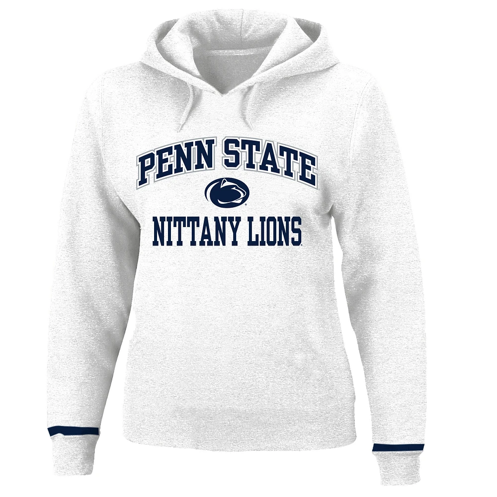 Women's Fanatics White Penn State Nittany Lions Plus Pullover Hoodie