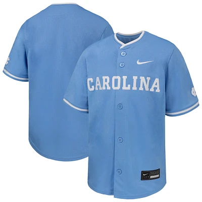 Youth Nike Carolina Blue North Tar Heels Limited Baseball Jersey