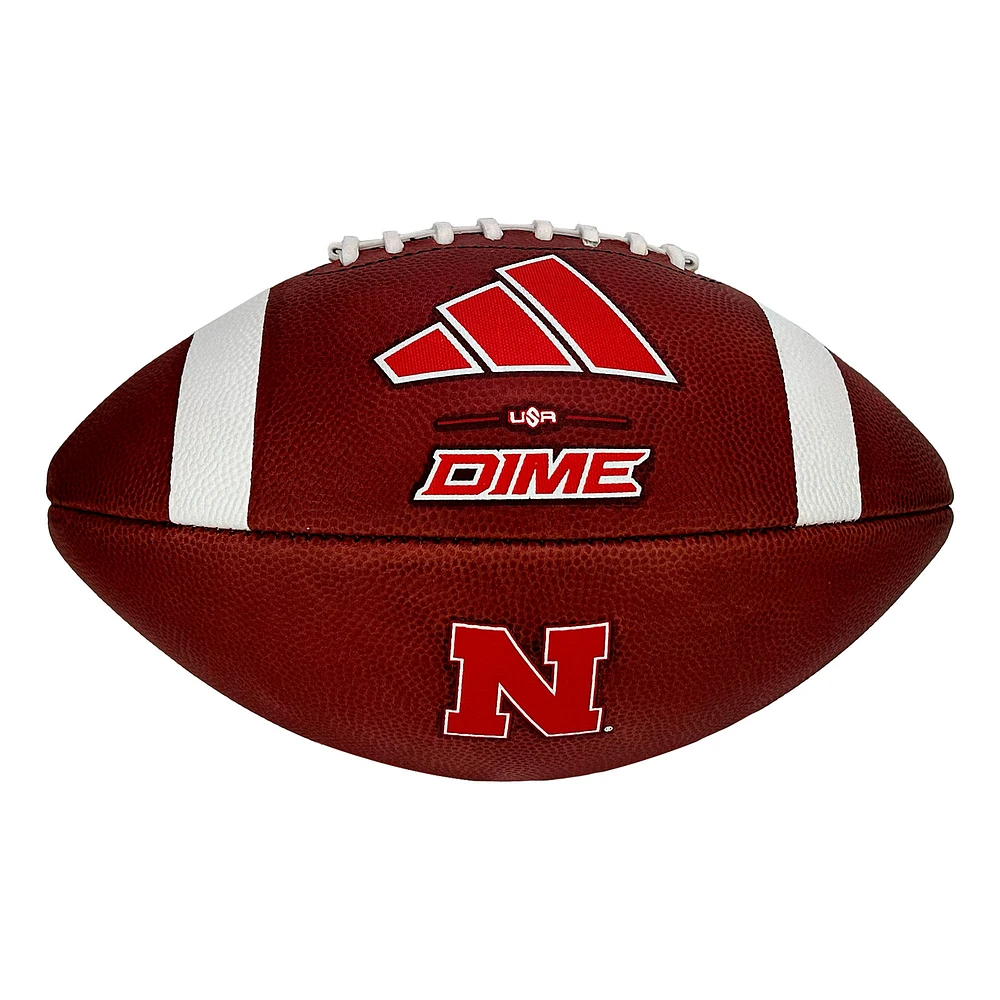 adidas Nebraska Huskers Dime Game Football