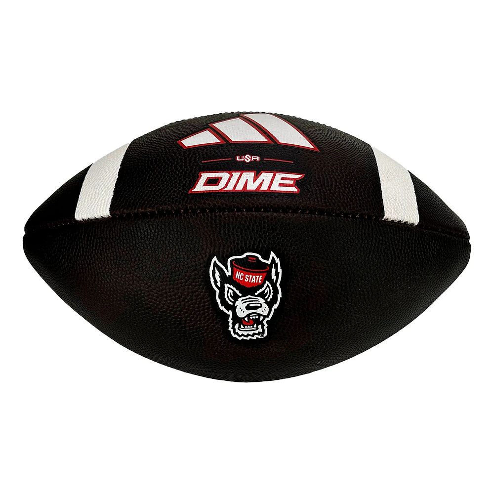 adidas NC State Wolfpack Dime Game Football