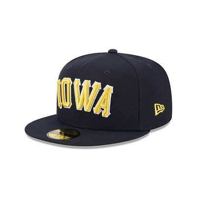 Men's New Era Navy Iowa Cubs Theme Nights 59FIFTY Fitted Hat