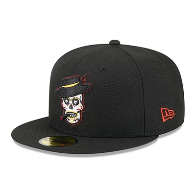 Men's New Era Black Inland Empire 66ers Theme Nights 59FIFTY Fitted Hat
