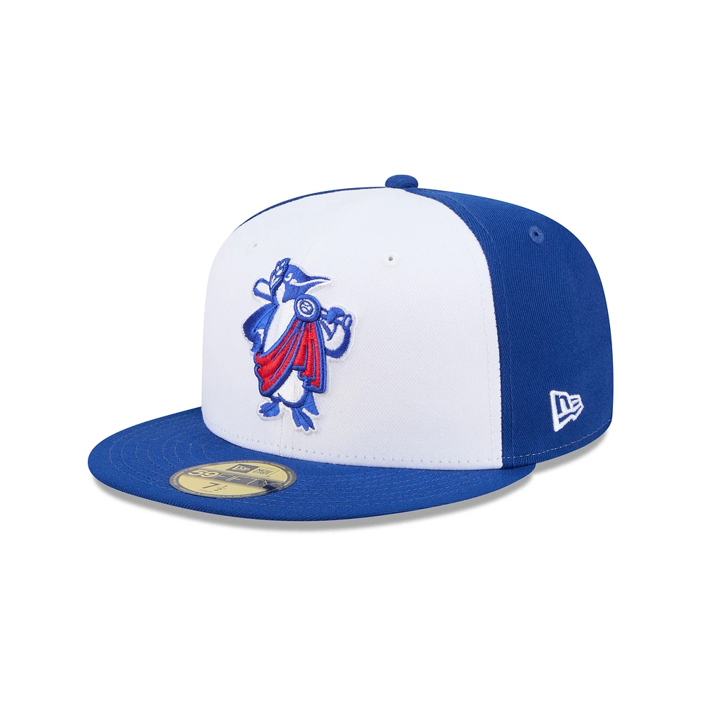 Men's New Era Blue Rome Emperors Theme Nights 59FIFTY Fitted Hat