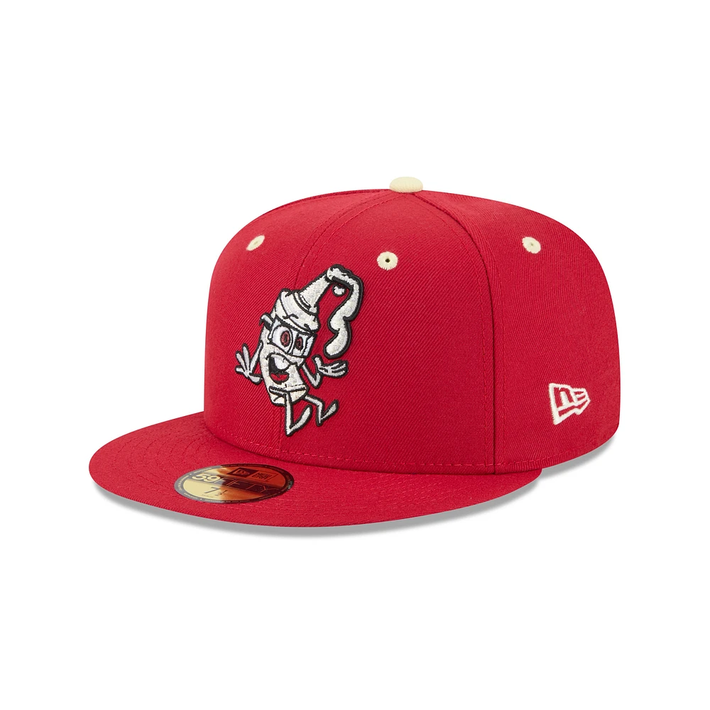 Men's New Era Rocket City Trash Pandas Theme Nights 59FIFTY Fitted Hat