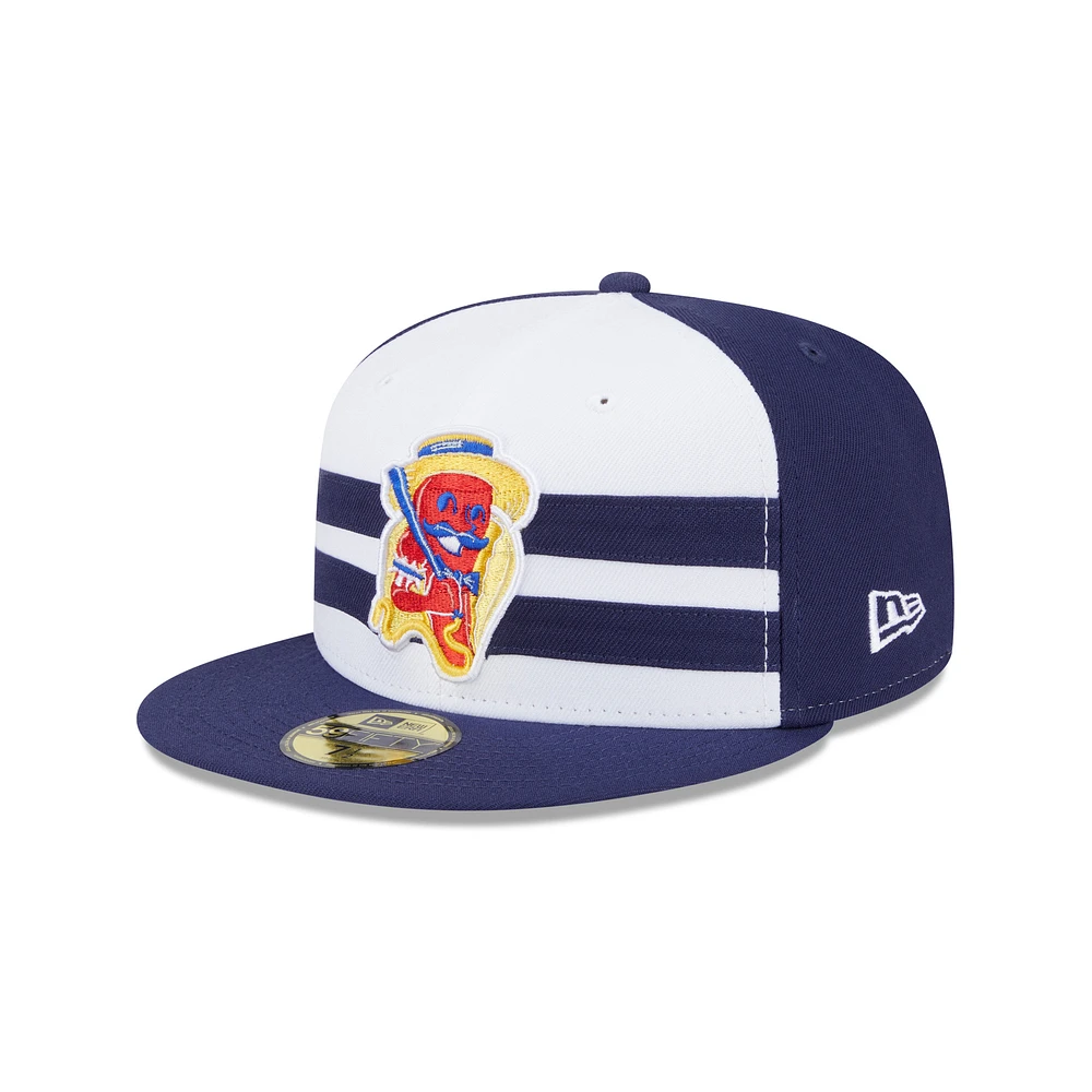 Men's New Era Navy Brooklyn Cyclones Theme Nights 59FIFTY Fitted Hat