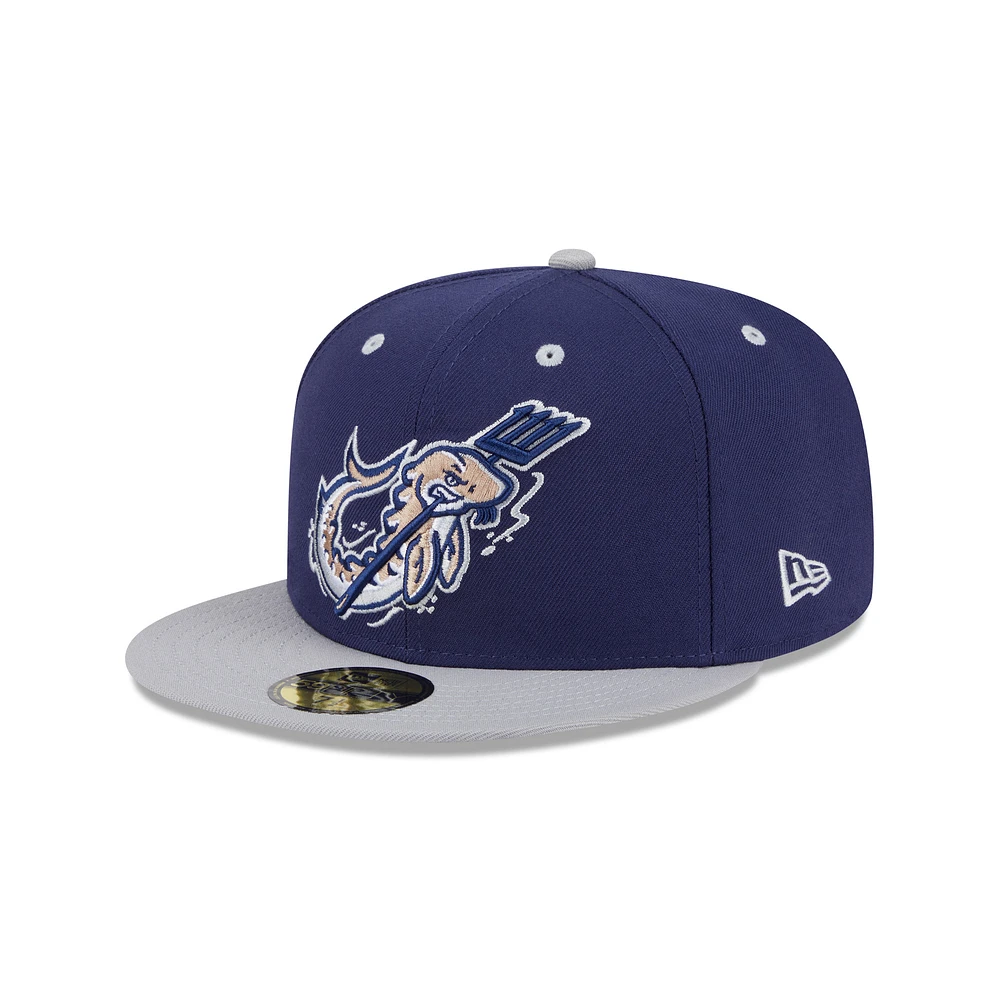 Men's New Era Navy Wisconsin Timber Rattlers Theme Nights 59FIFTY Fitted Hat