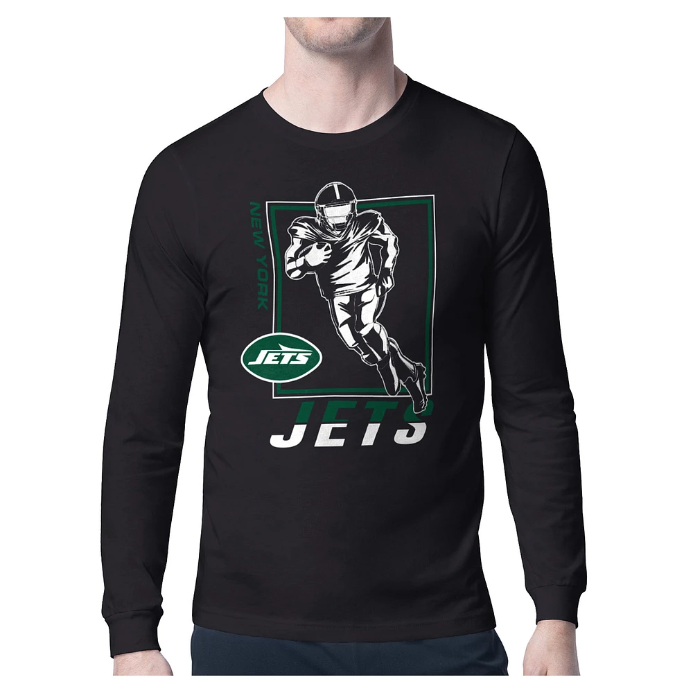 Men's Starter New York Jets Long Sleeve T-Shirt