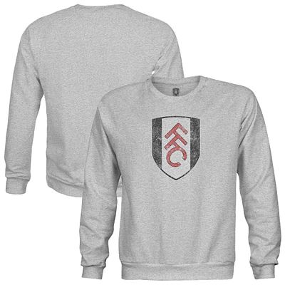 Youth 1863FC Heather Gray Fulham Color Badge Pullover Sweatshirt