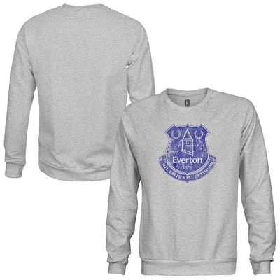 Men's 1863FC Heather Gray Everton Pullover Crewneck Sweatshirt