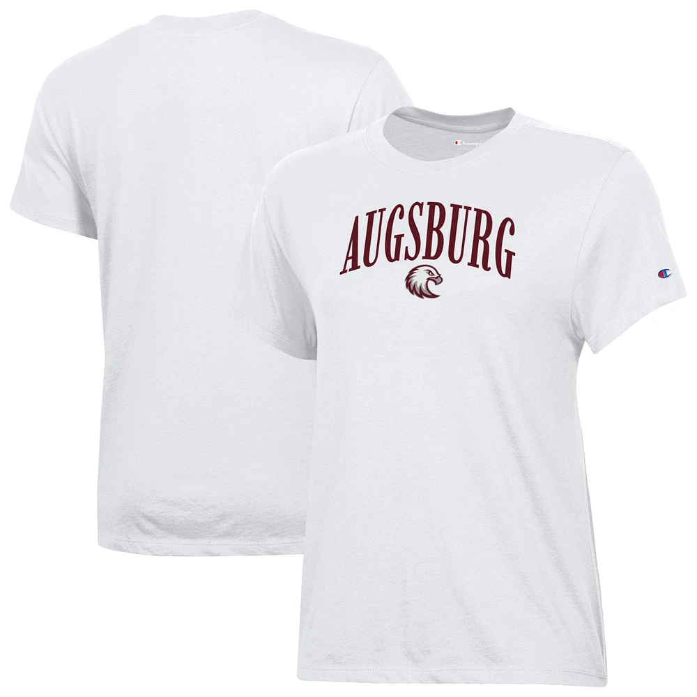 Women's Champion White Augsburg Auggies Core T-Shirt