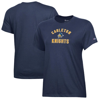 Women's Champion Navy Carleton Knights Core T-Shirt