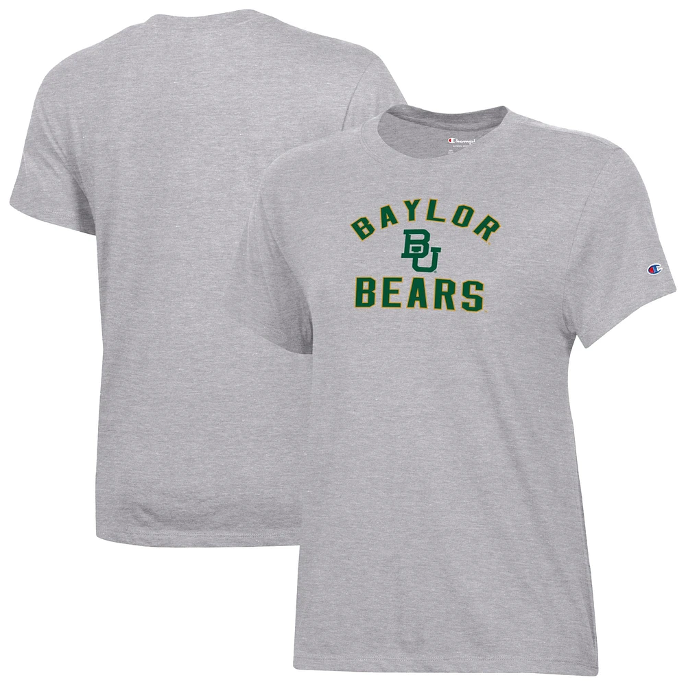 Women's Champion Gray Baylor Bears Core T-Shirt