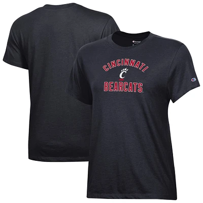 Women's Champion Black Cincinnati Bearcats Core T-Shirt
