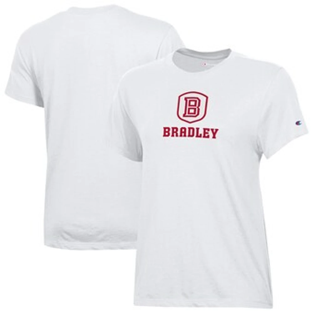 Women's Champion White Bradley Braves Core T-Shirt